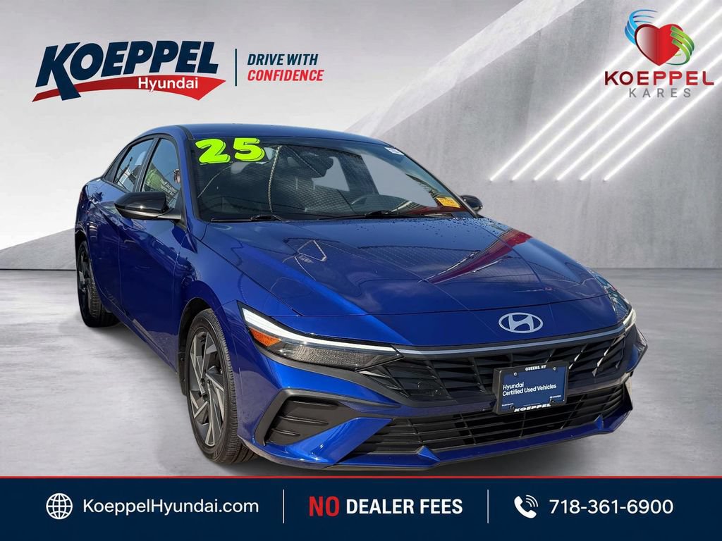Certified 2025 Hyundai Elantra Sport