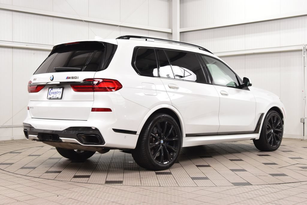 Used 2020 BMW X7 M50i w/ Dynamic Handling Package AWD/4WD image 8