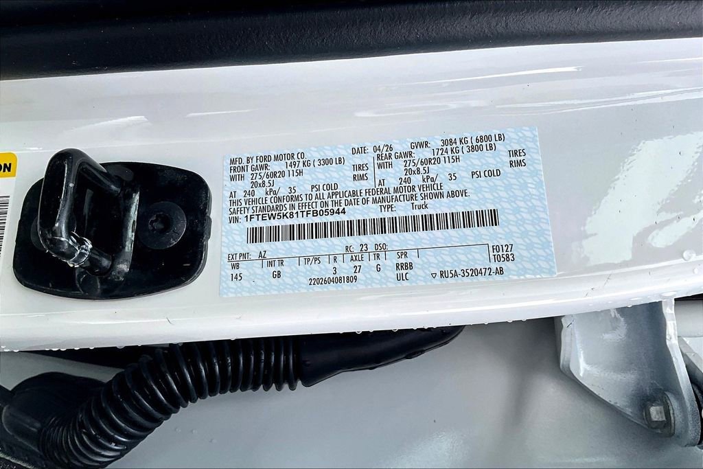 New 2026 Ford F150 Lariat RWD image 8