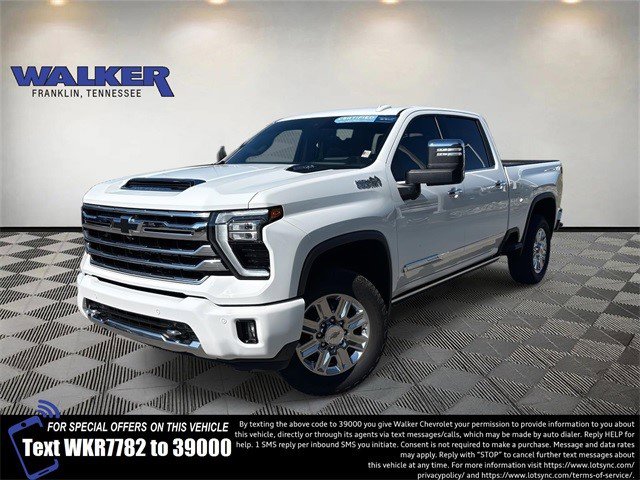 Certified 2025 Chevrolet Silverado 2500 High Country w/ Technology Package