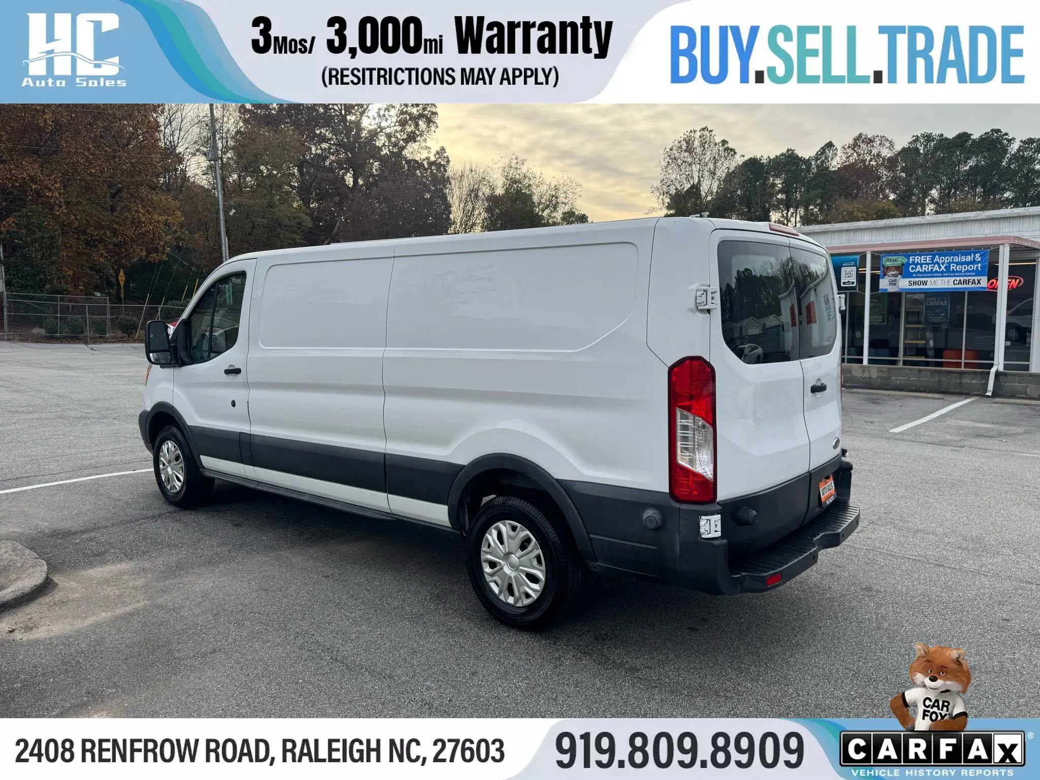 Used 2015 Ford Transit 350 148 Low Roof w/ Exterior Upgrade Package image 3