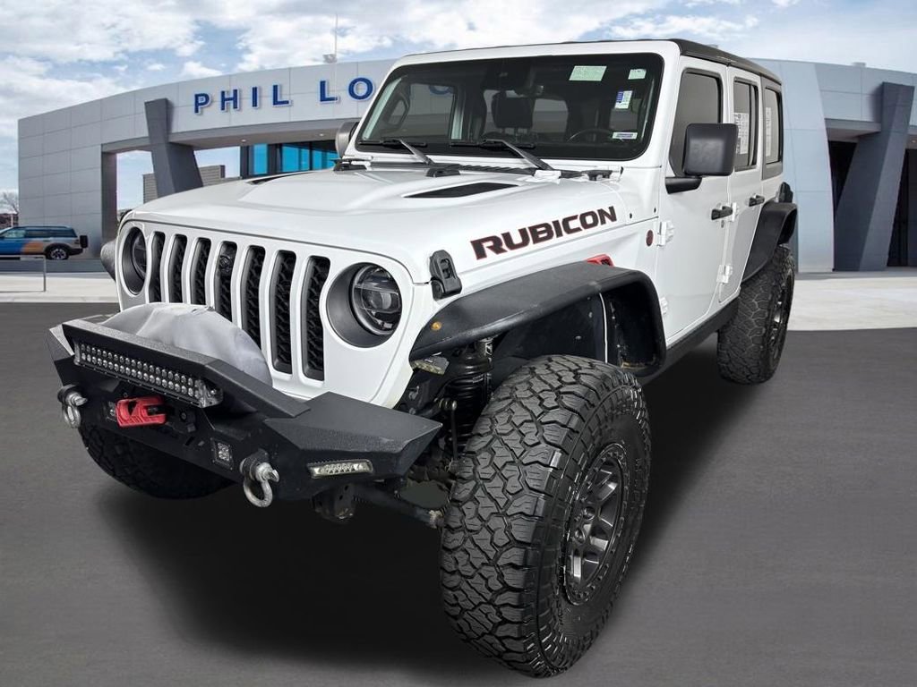 Used 2022 Jeep Wrangler Unlimited Rubicon w/ Xtreme Recon 35" Tire Package AWD/4WD image 3