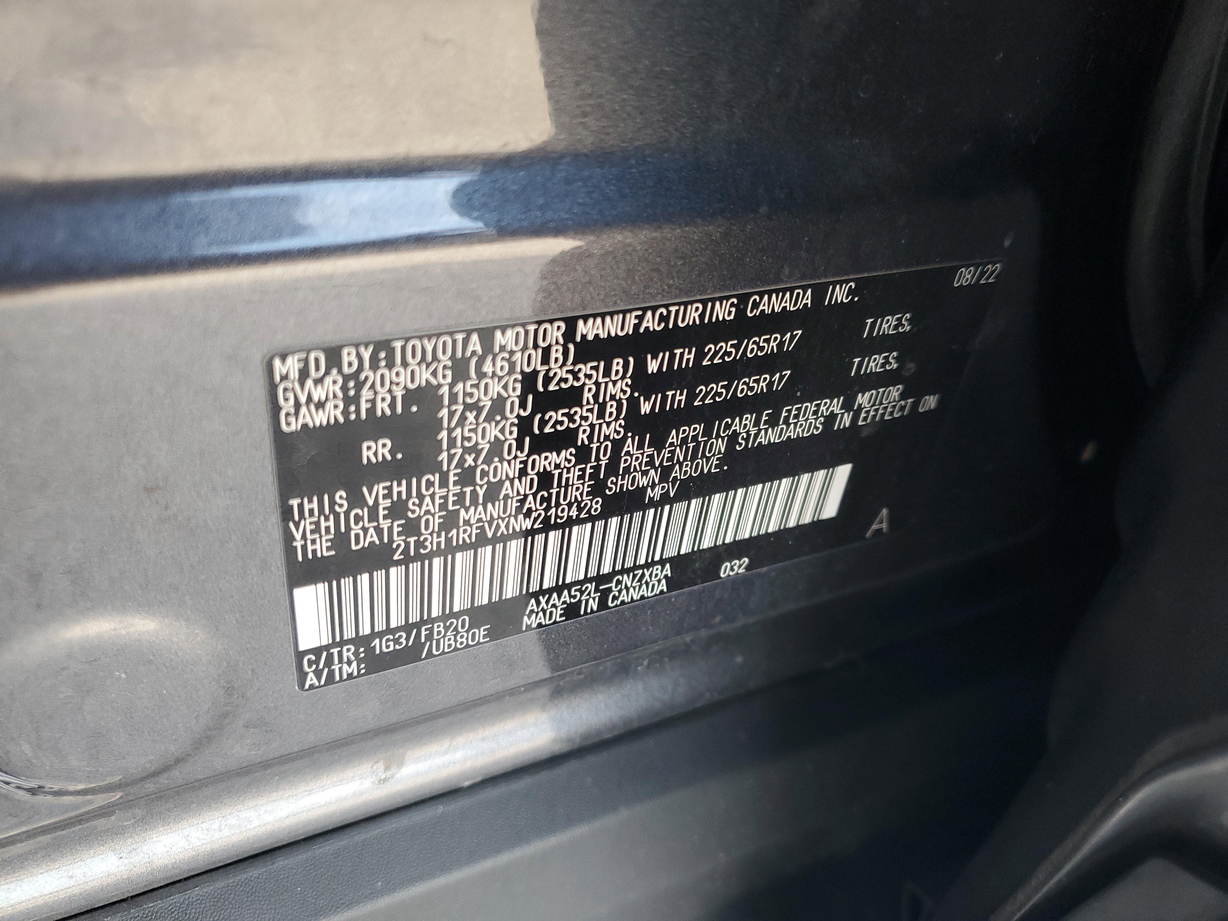 Used 2022 Toyota RAV4 LE image 30