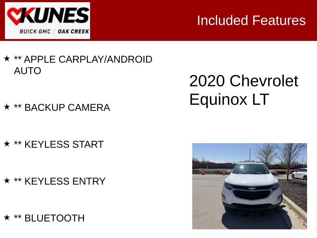Used 2020 Chevrolet Equinox LT image 2