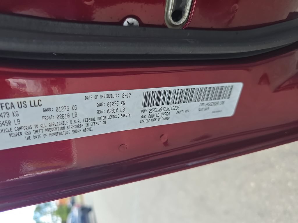 Used 2018 Dodge Charger R/T Scat Pack w/ Dynamics Package RWD image 35