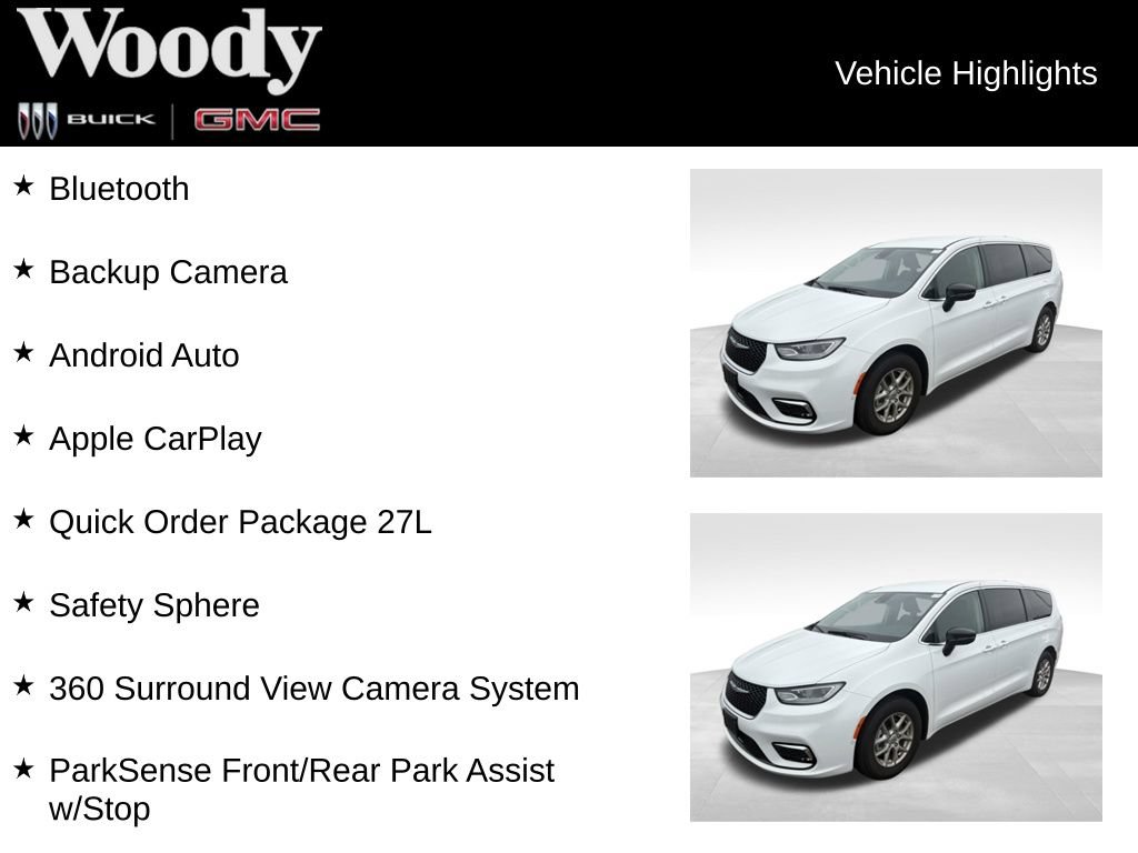Used 2024 Chrysler Pacifica Touring-L FWD image 3