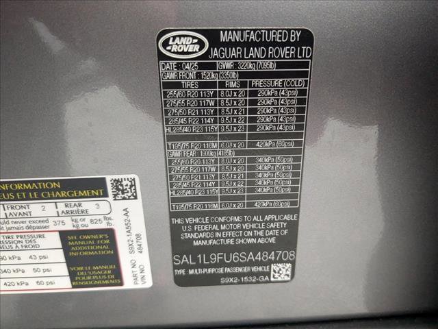 New 2025 Land Rover Range Rover Sport Dynamic SE image 26