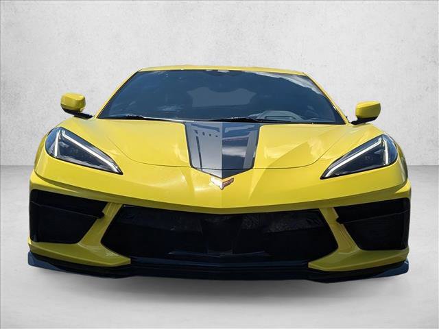 Used 2021 Chevrolet Corvette Stingray Preferred Cpe w/ Engine Appearance Package RWD video 2
