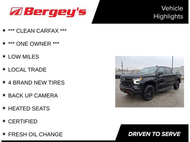 Certified 2022 Chevrolet Silverado 1500 LT Trail Boss w/ LPO, Dark Essentials Package image 4