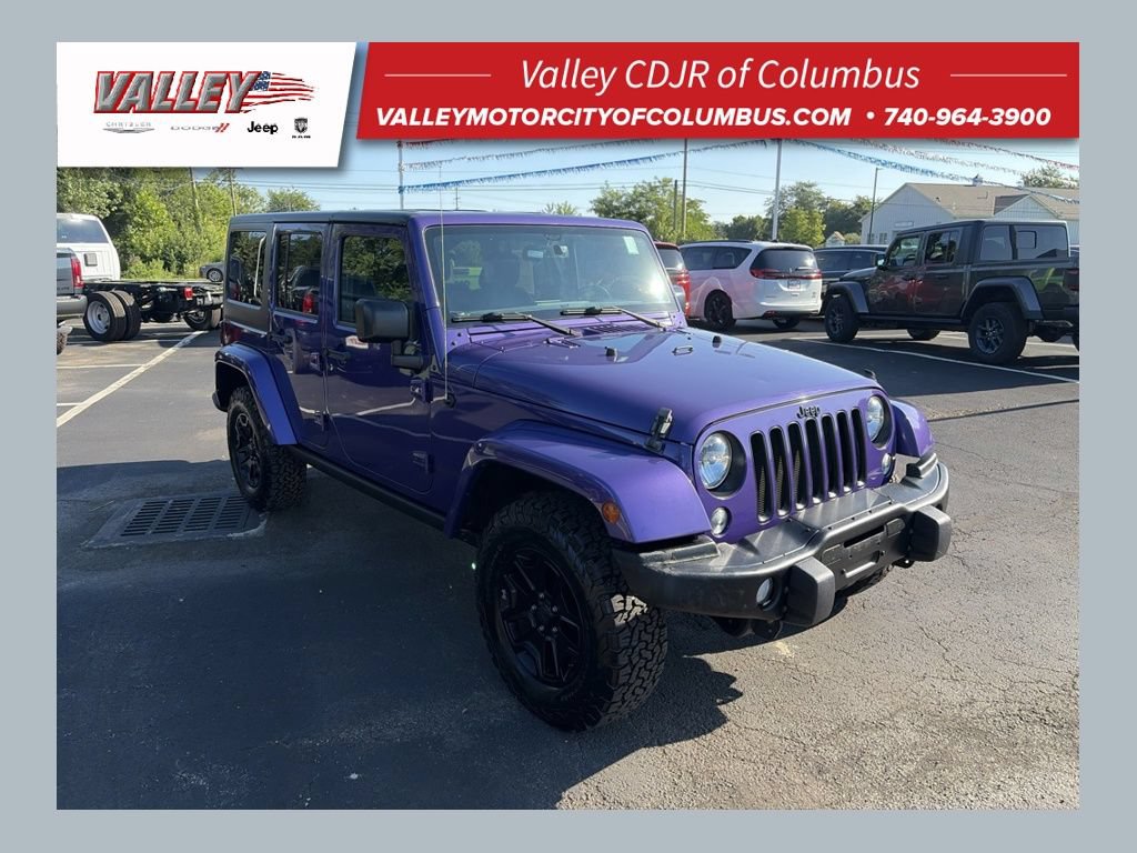 Used 2016 Jeep Wrangler Unlimited Sahara