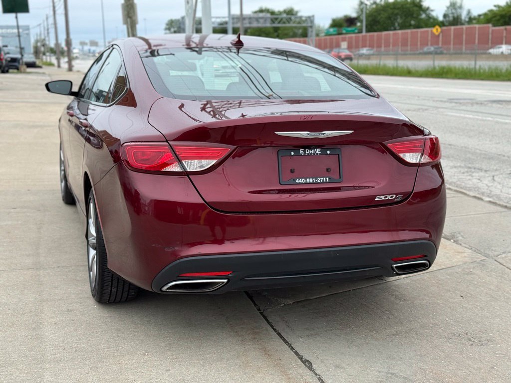 Used 2016 Chrysler 200 S w/ Navigation & Sound Group I FWD image 9