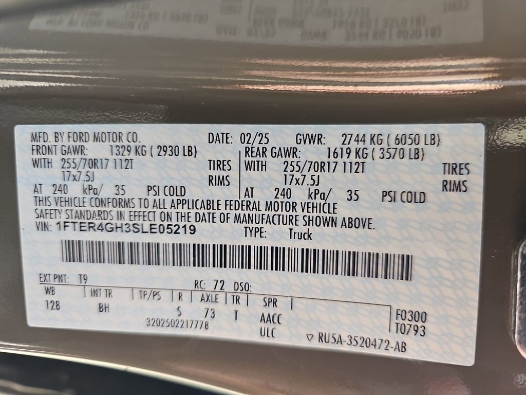 Used 2025 Ford Ranger XLT w/ Trailer Tow Package image 42