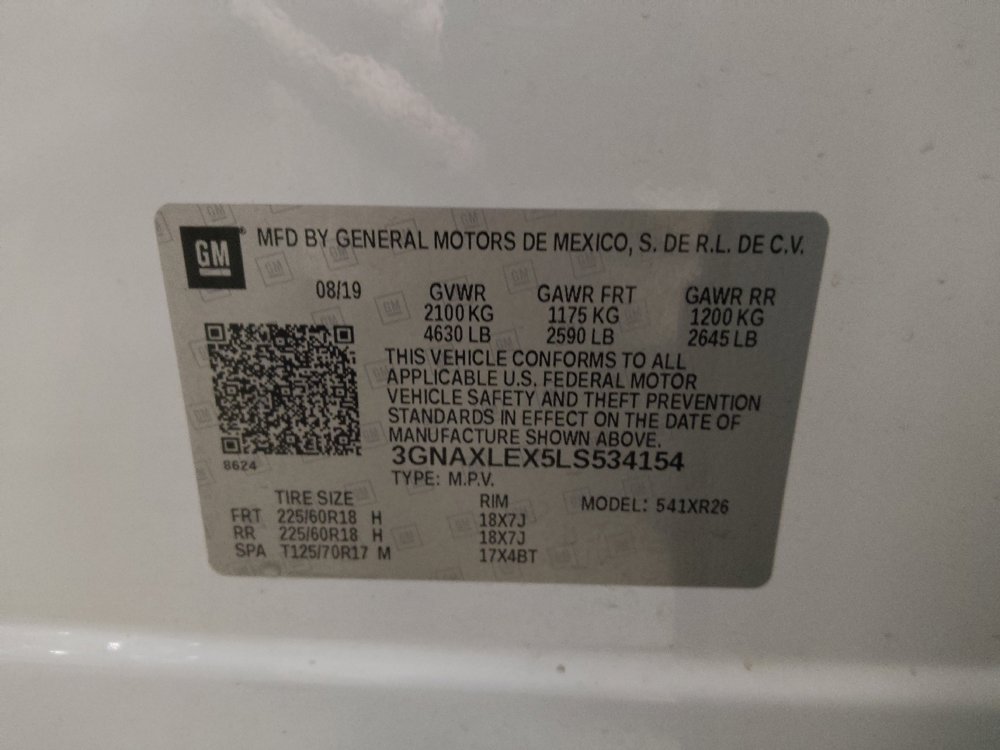 Used 2020 Chevrolet Equinox LT FWD image 33