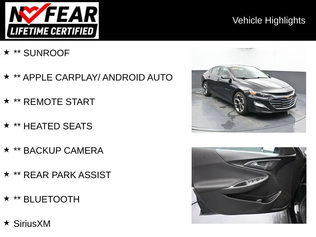 Used 2024 Chevrolet Malibu LT FWD image 2
