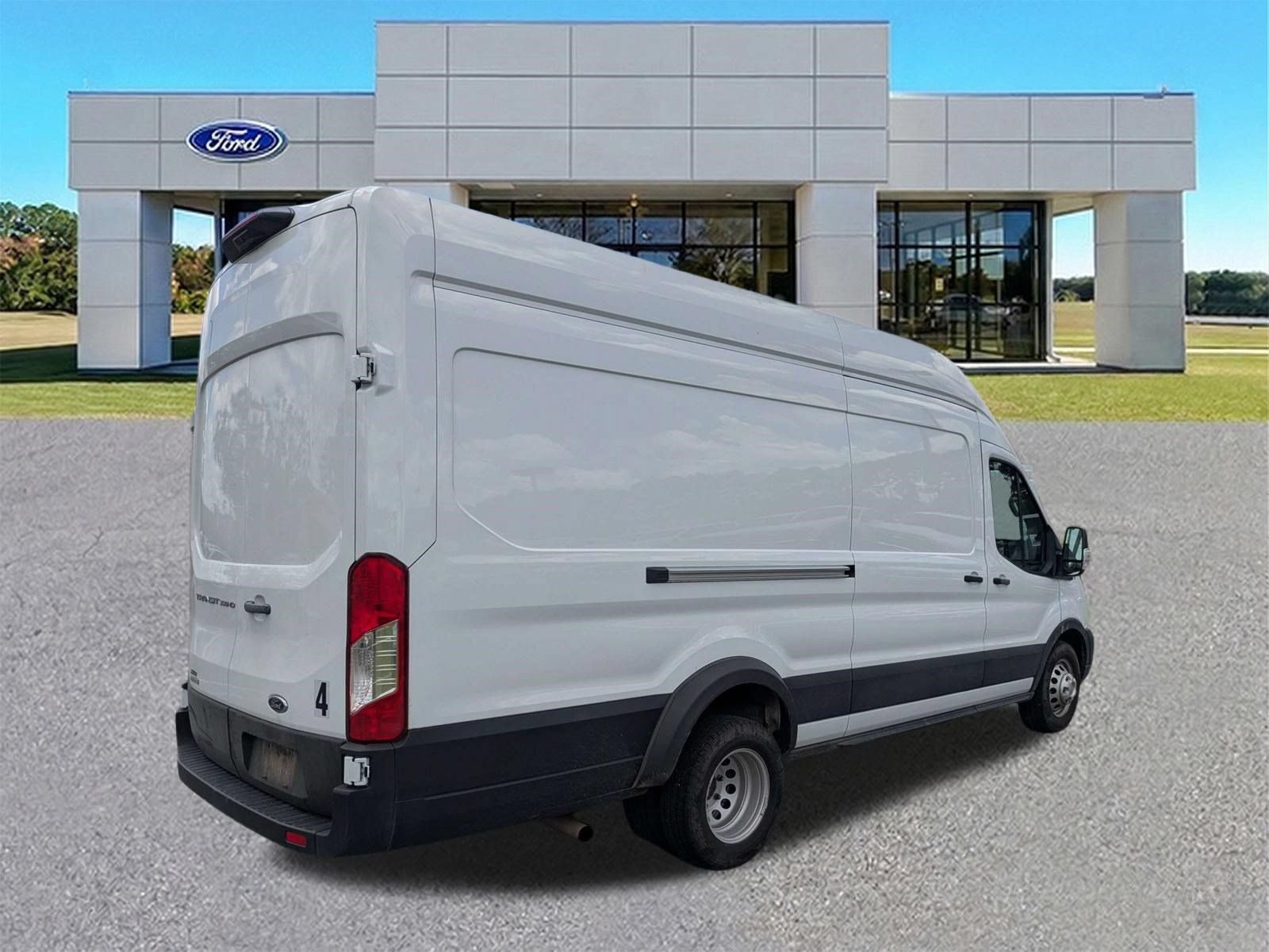 Certified 2023 Ford Transit 350 148 High Roof DRW AWD w/ Exterior Upgrade Package image 2
