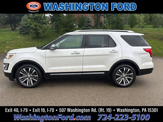 Certified 2017 Ford Explorer Platinum