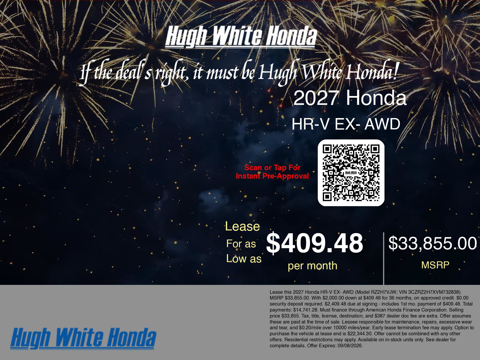 New 2027 Honda HR-V EX-L image 3