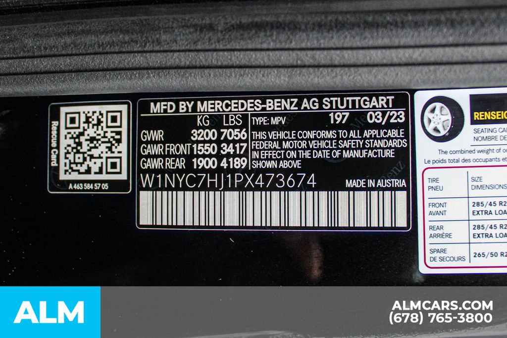 Used 2023 Mercedes-Benz G 63 AMG 4MATIC image 44