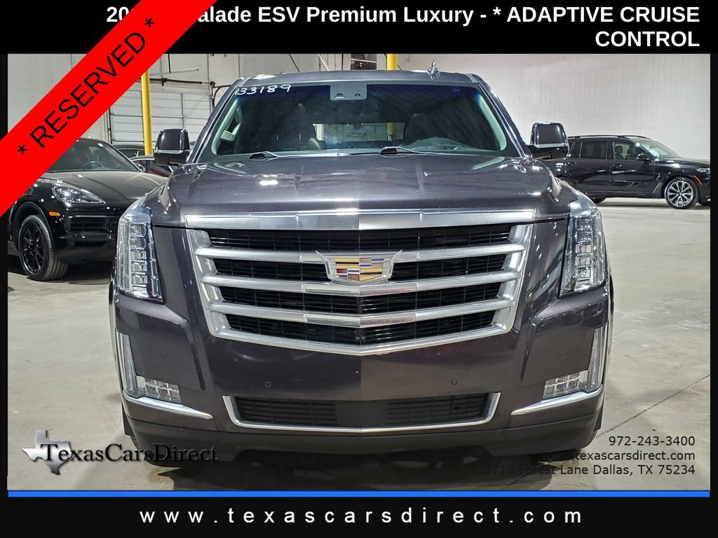 Used 2017 Cadillac Escalade ESV Premium Luxury RWD image 2