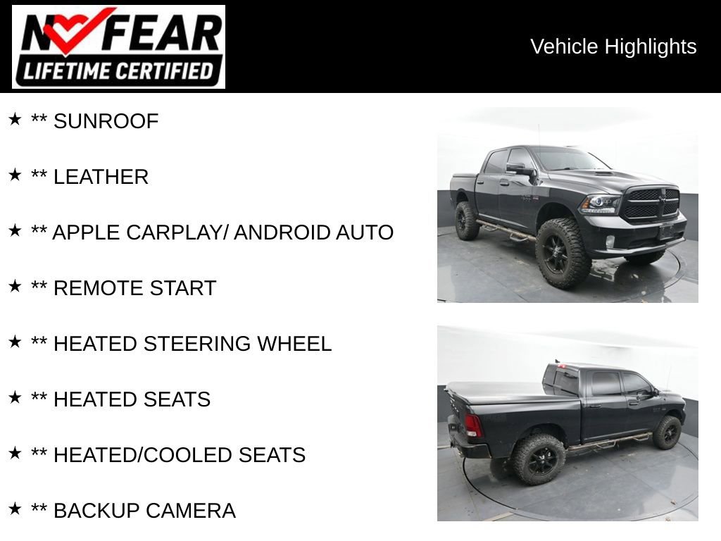 Used 2017 RAM 1500 Sport w/ Convenience Group AWD/4WD image 2