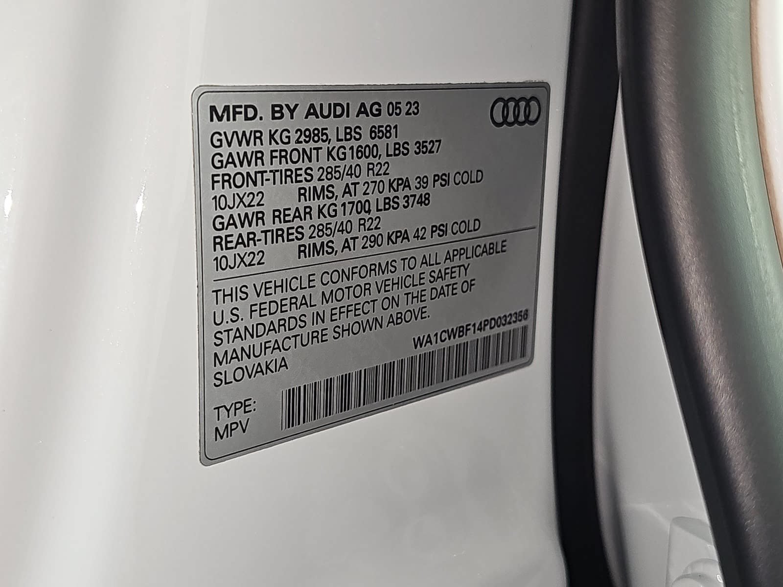 Used 2023 Audi SQ8 Prestige AWD/4WD image 33