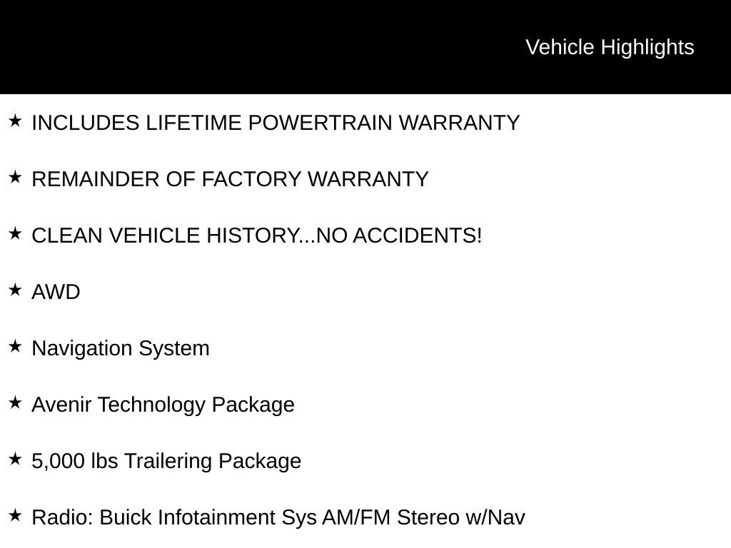 Used 2024 Buick Enclave Avenir w/ Avenir Technology Package image 10