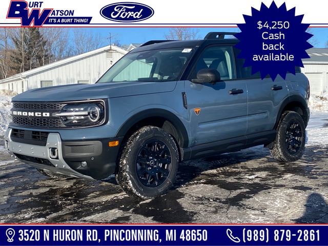 New 2025 Ford Bronco Sport Badlands w/ Badlands Tech Package 360° Tour