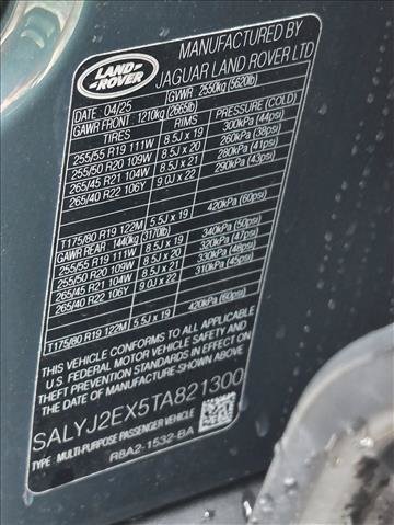 Certified 2026 Land Rover Range Rover Velar S AWD/4WD image 22