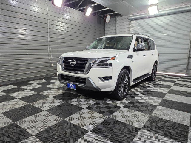 Used 2021 Nissan Armada Platinum w/ Captain's Chairs Package image 48