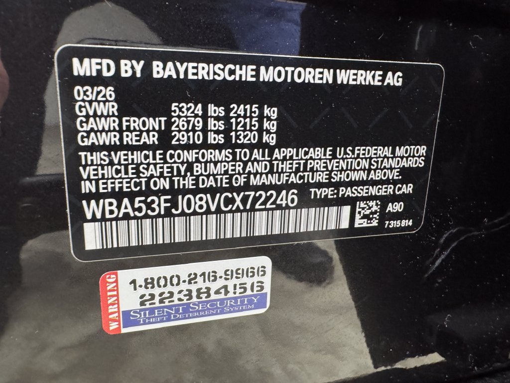 Used 2027 BMW 530i xDrive w/ M Sport Package AWD/4WD image 33
