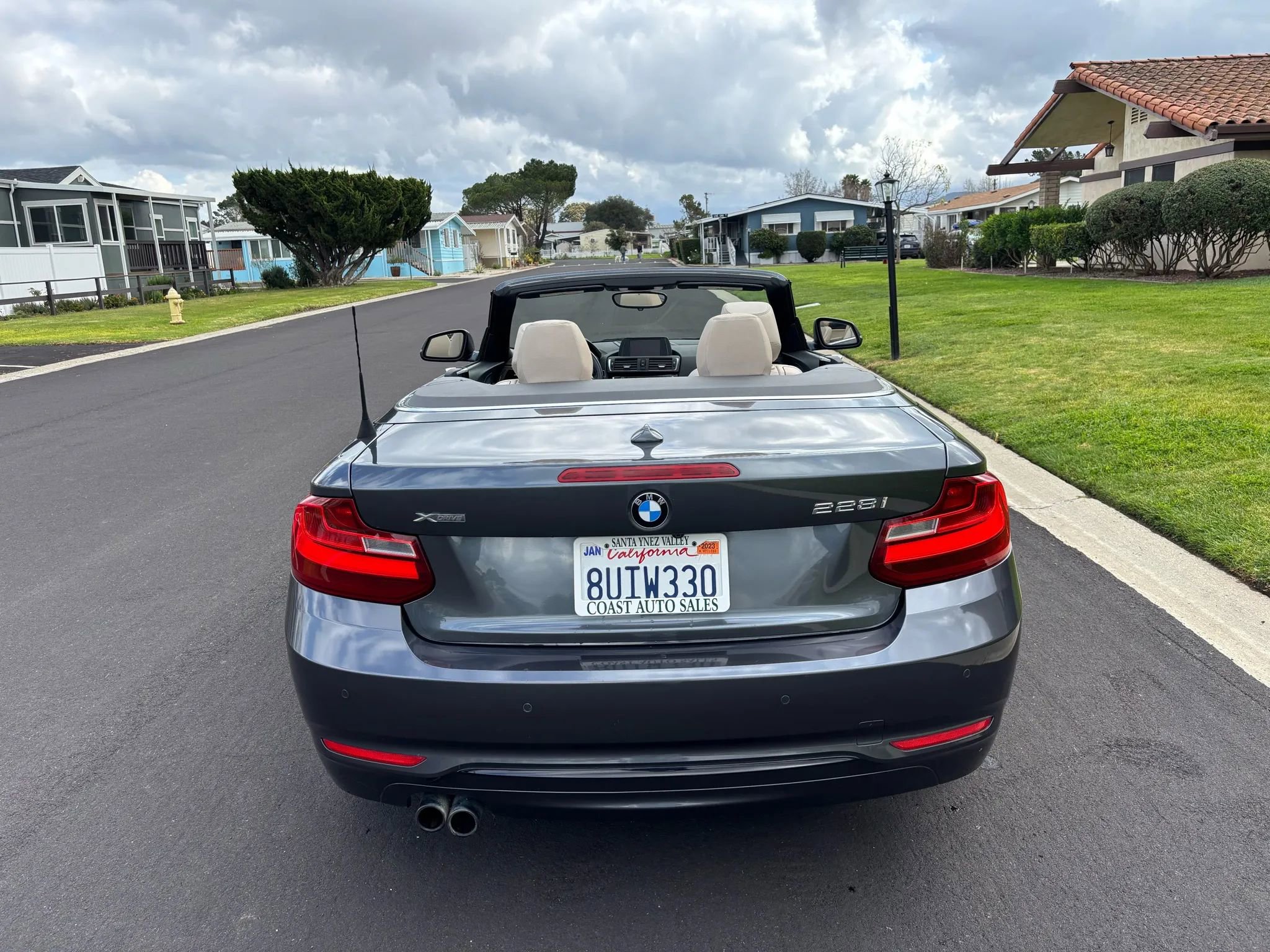 Used 2015 BMW 228i xDrive 228i xDrive Convertible 2D image 7