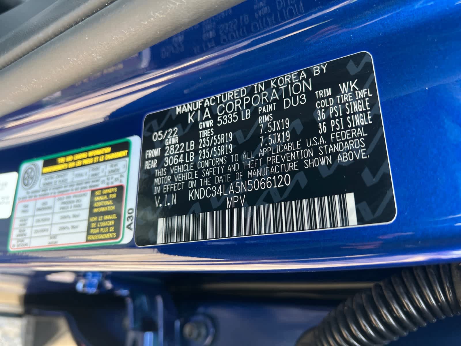 Certified 2022 Kia EV6 Wind RWD image 16