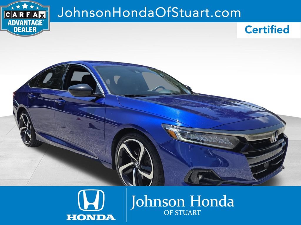 Certified 2021 Honda Accord Sport