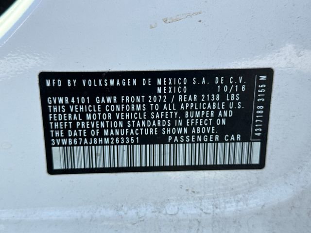 Used 2017 Volkswagen Jetta SE image 22