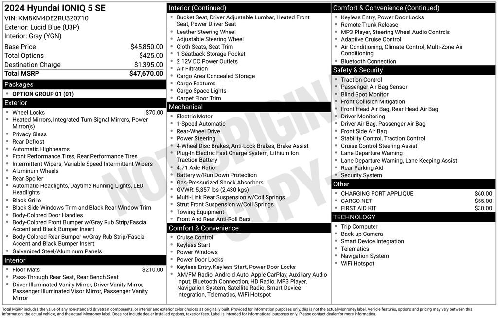 Used 2024 Hyundai Ioniq 5 SE image 30