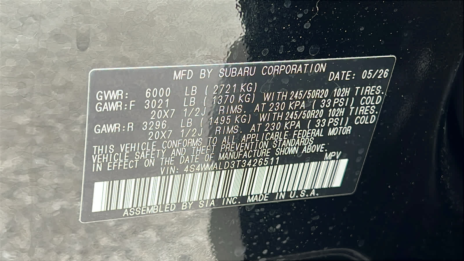 New 2026 Subaru Ascent Bronze Edition AWD/4WD image 30