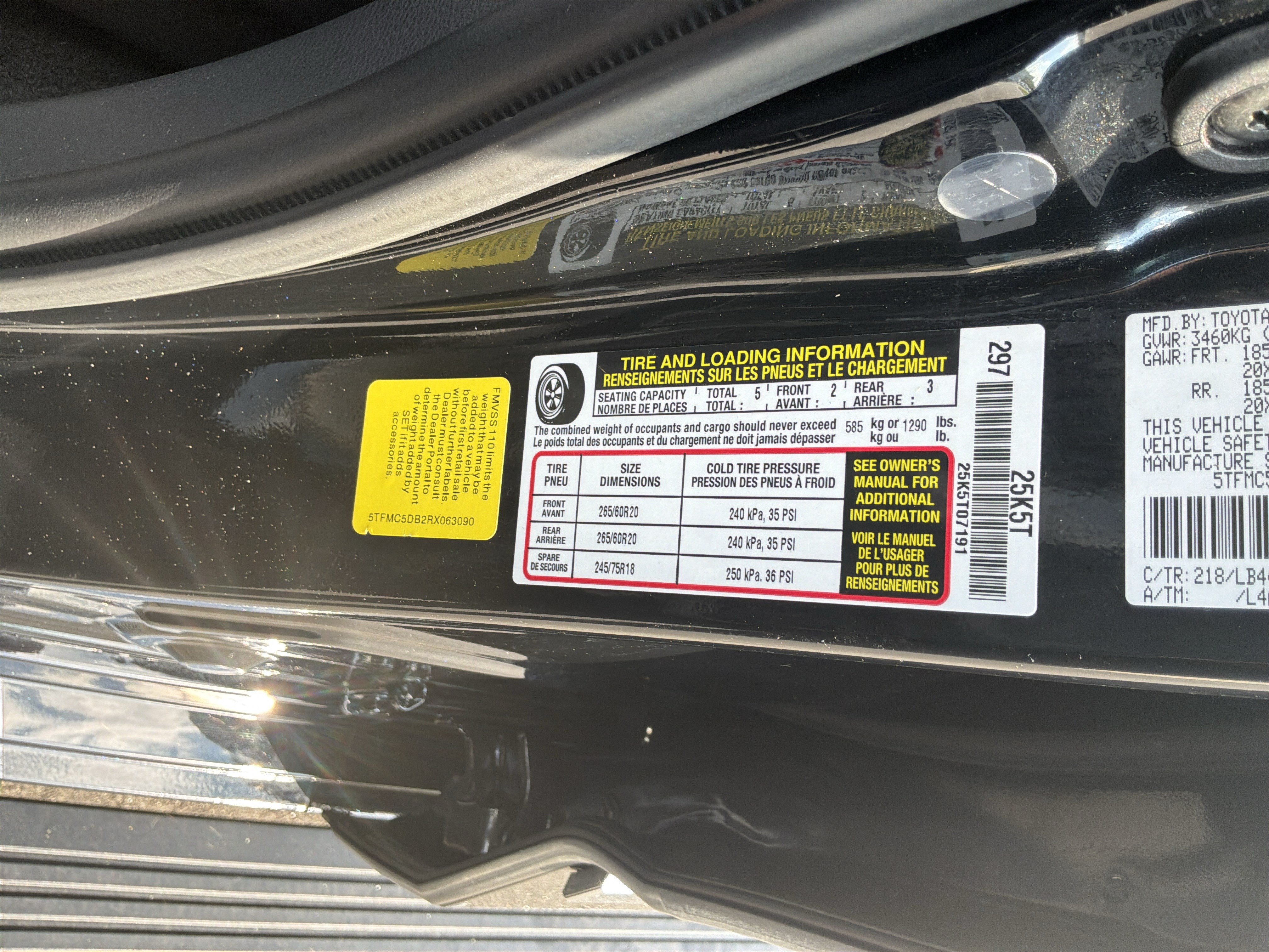 Used 2024 Toyota Tundra 1794 Edition AWD/4WD image 35