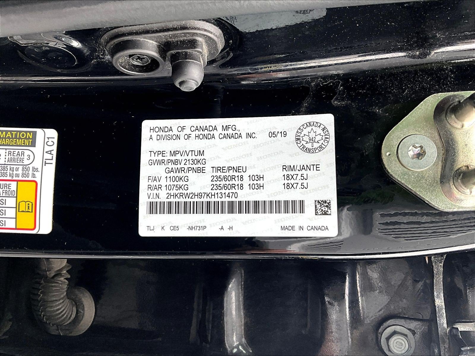 Used 2019 Honda CR-V Touring image 19