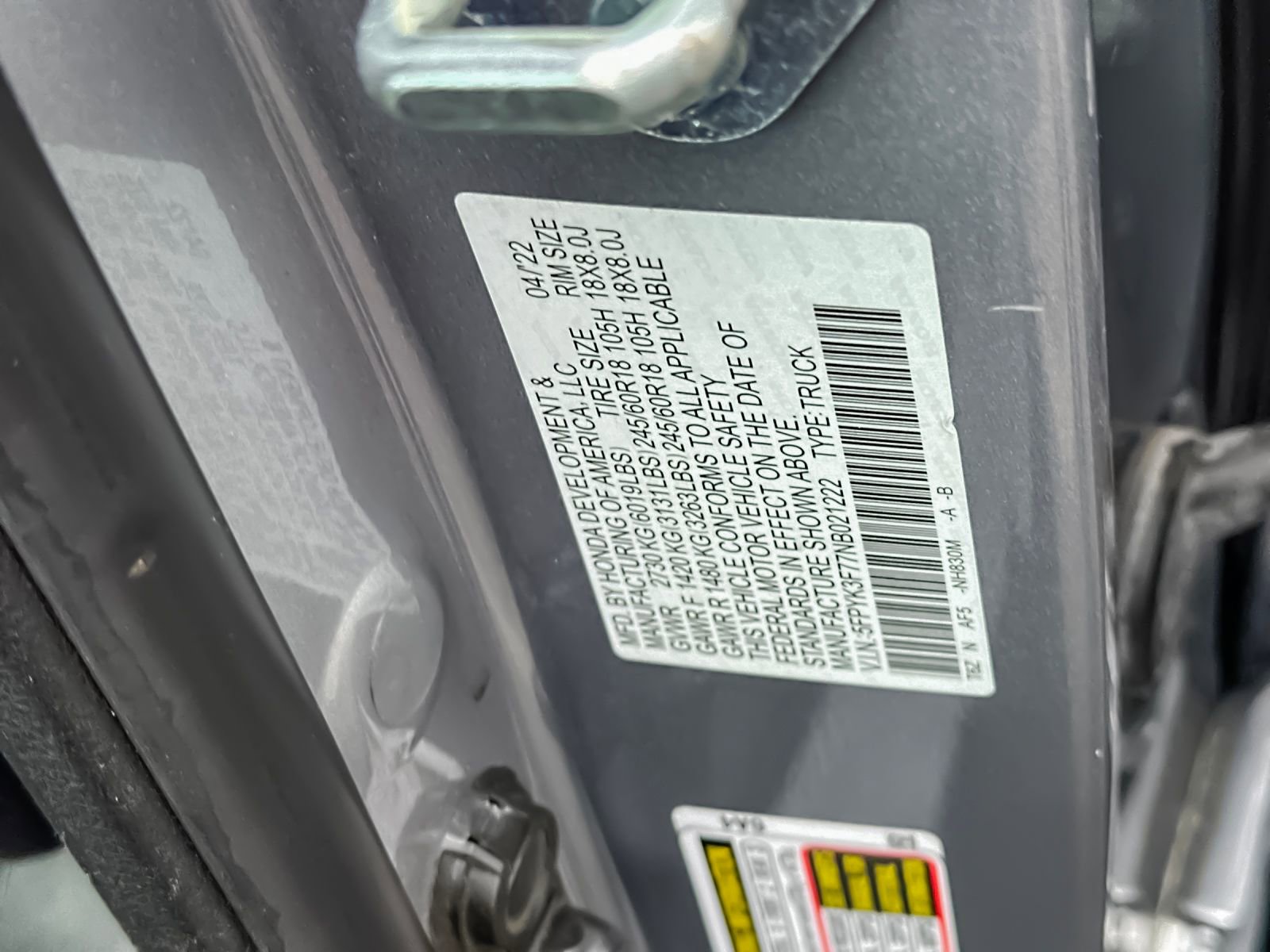 Used 2022 Honda Ridgeline RTL-E image 28