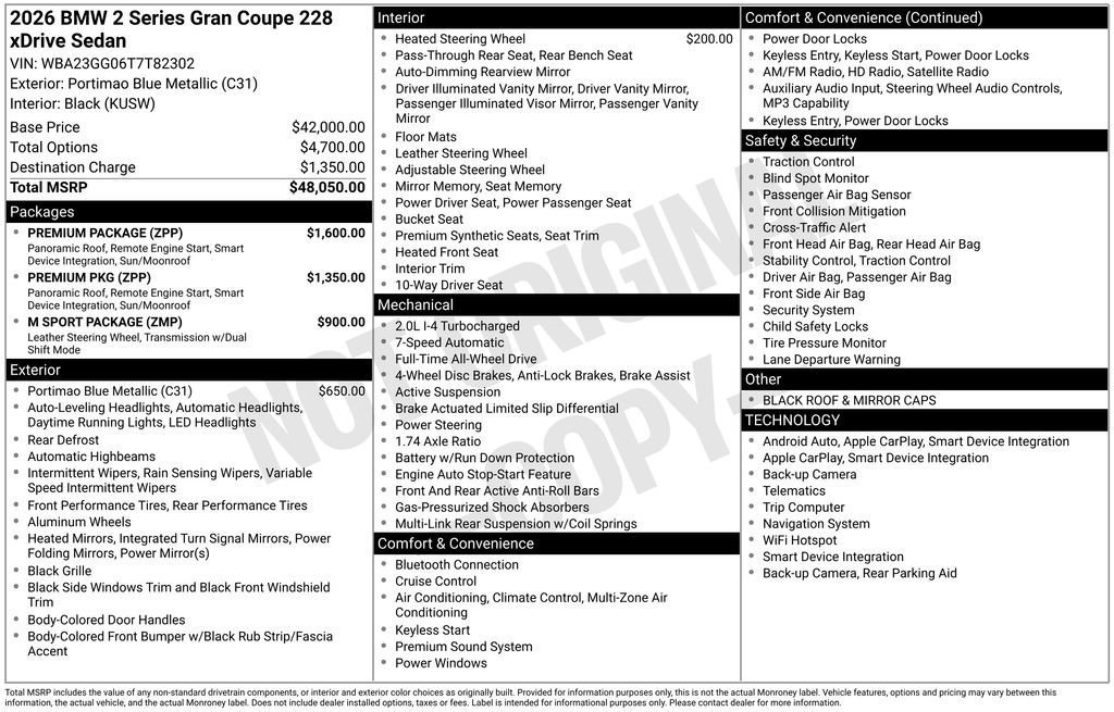 Used 2026 BMW 228i xDrive AWD/4WD image 3