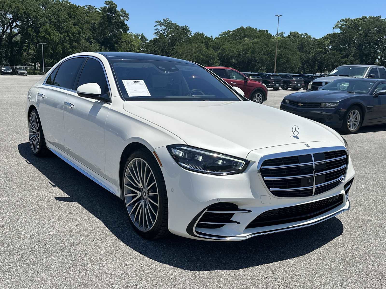 Used 2021 Mercedes-Benz S 580 4MATIC Sedan image 1