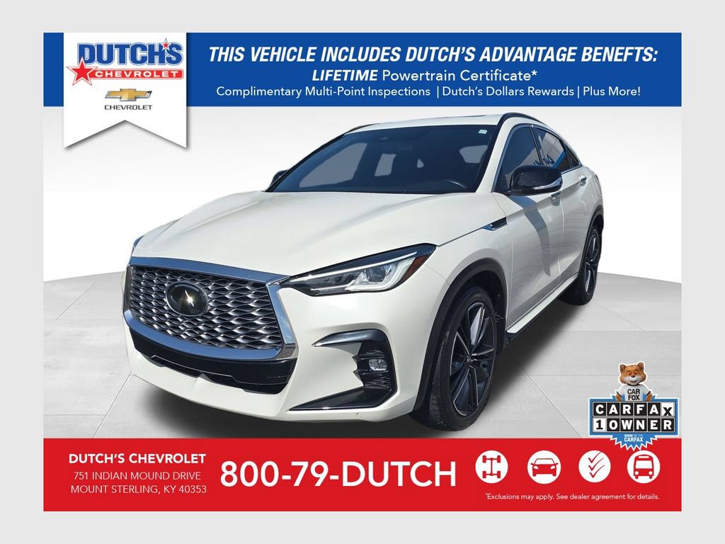 Used 2023 INFINITI QX55 Luxe w/ Cargo Package AWD/4WD image 1
