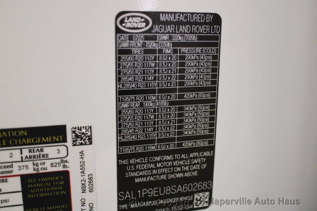 Used 2025 Land Rover Range Rover Sport SE AWD/4WD image 55