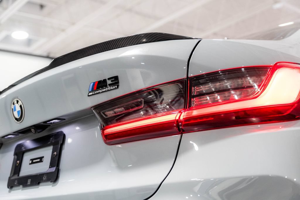 Used 2024 BMW M3 Competition w/ M Carbon Exterior Package RWD image 32