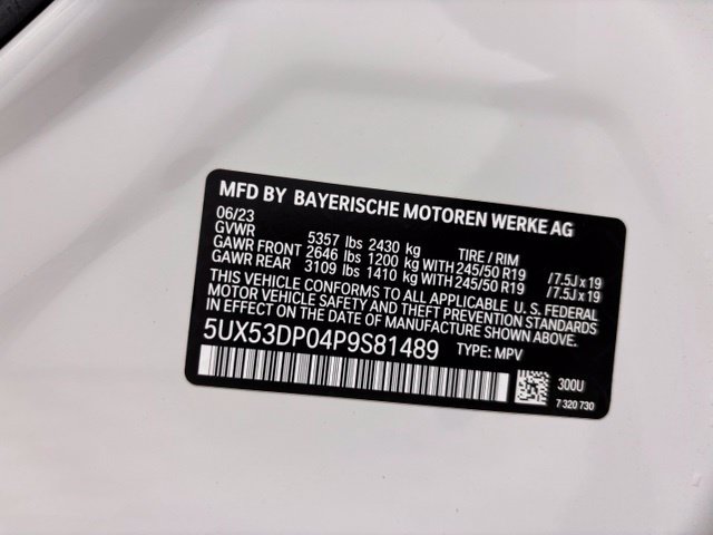 Used 2023 BMW X3 xDrive30i w/ Premium Package AWD/4WD image 25