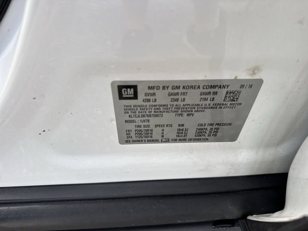 Used 2019 Chevrolet Trax LT w/ LT Convenience Package FWD image 59