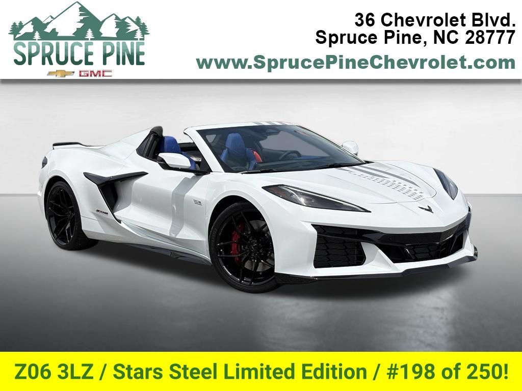 New 2026 Chevrolet Corvette Z06 w/ Stars & Steel Limited Edition RWD image 1
