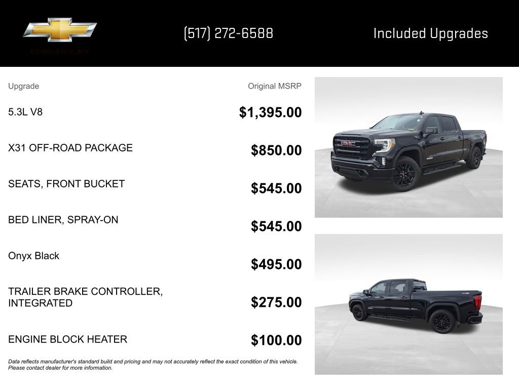 Certified 2021 GMC Sierra 1500 Elevation w/ X31 Off-Road Package image 15