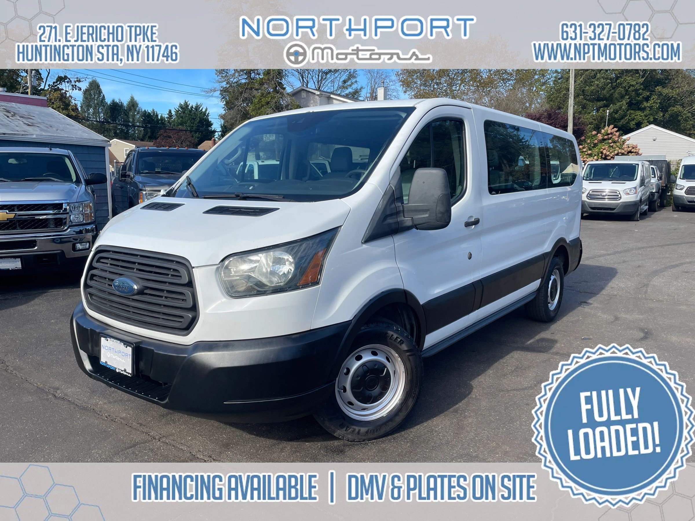 Used 2017 Ford Transit 150 130 Low Roof Wagon RWD image 1