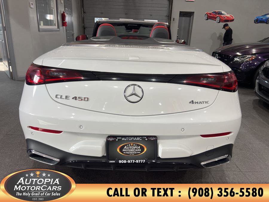 Used 2024 Mercedes-Benz CLE 450 4MATIC Cabriolet image 4